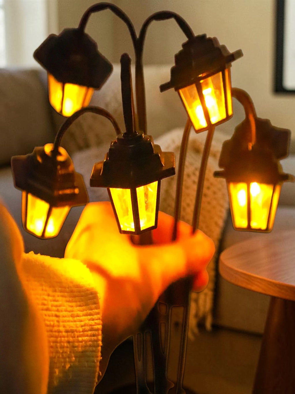 Solar Retro Lantern Light