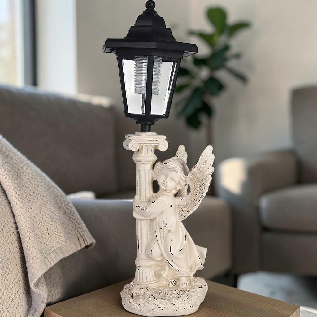 Solar Angel Garden Statue Light