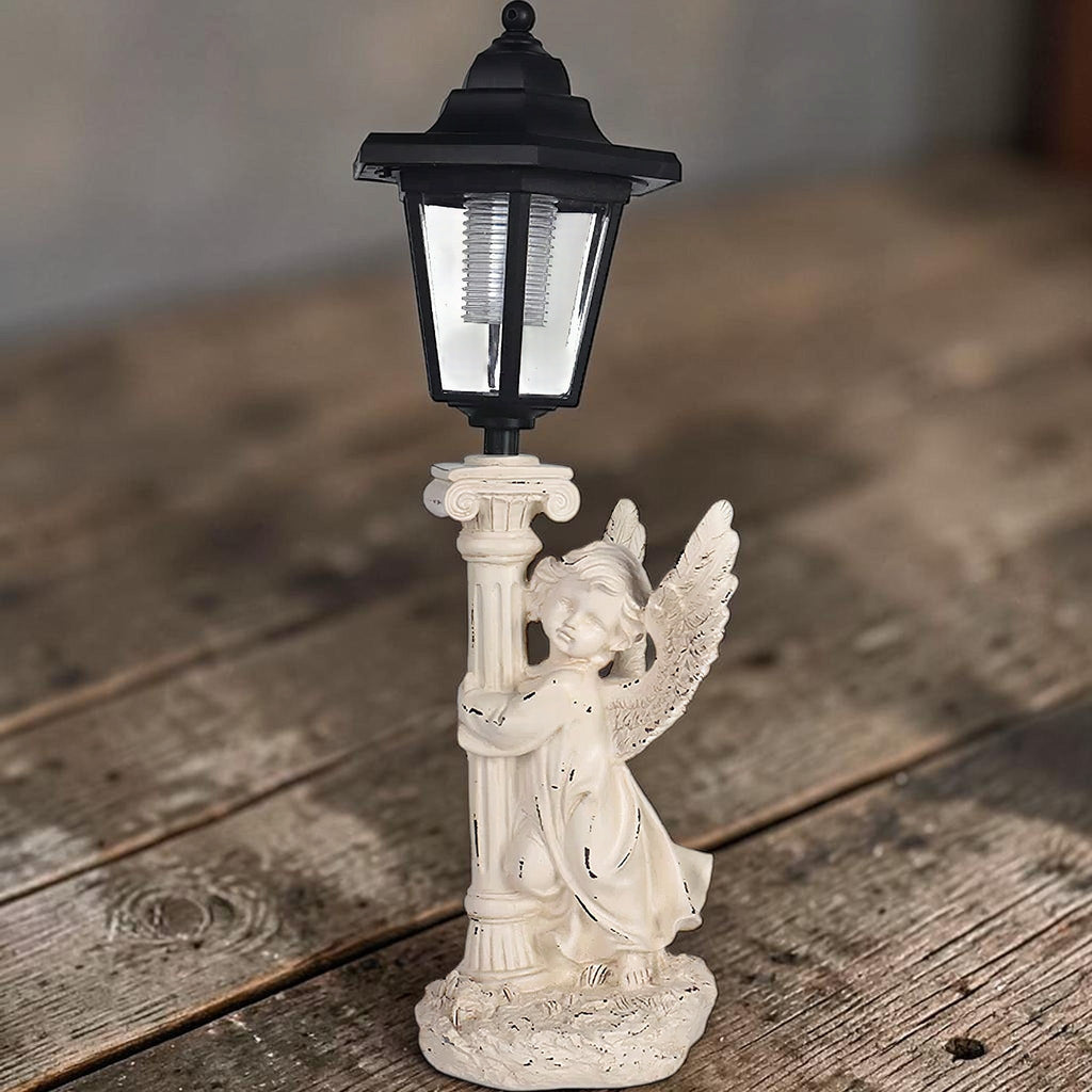 Solar Angel Garden Statue Light