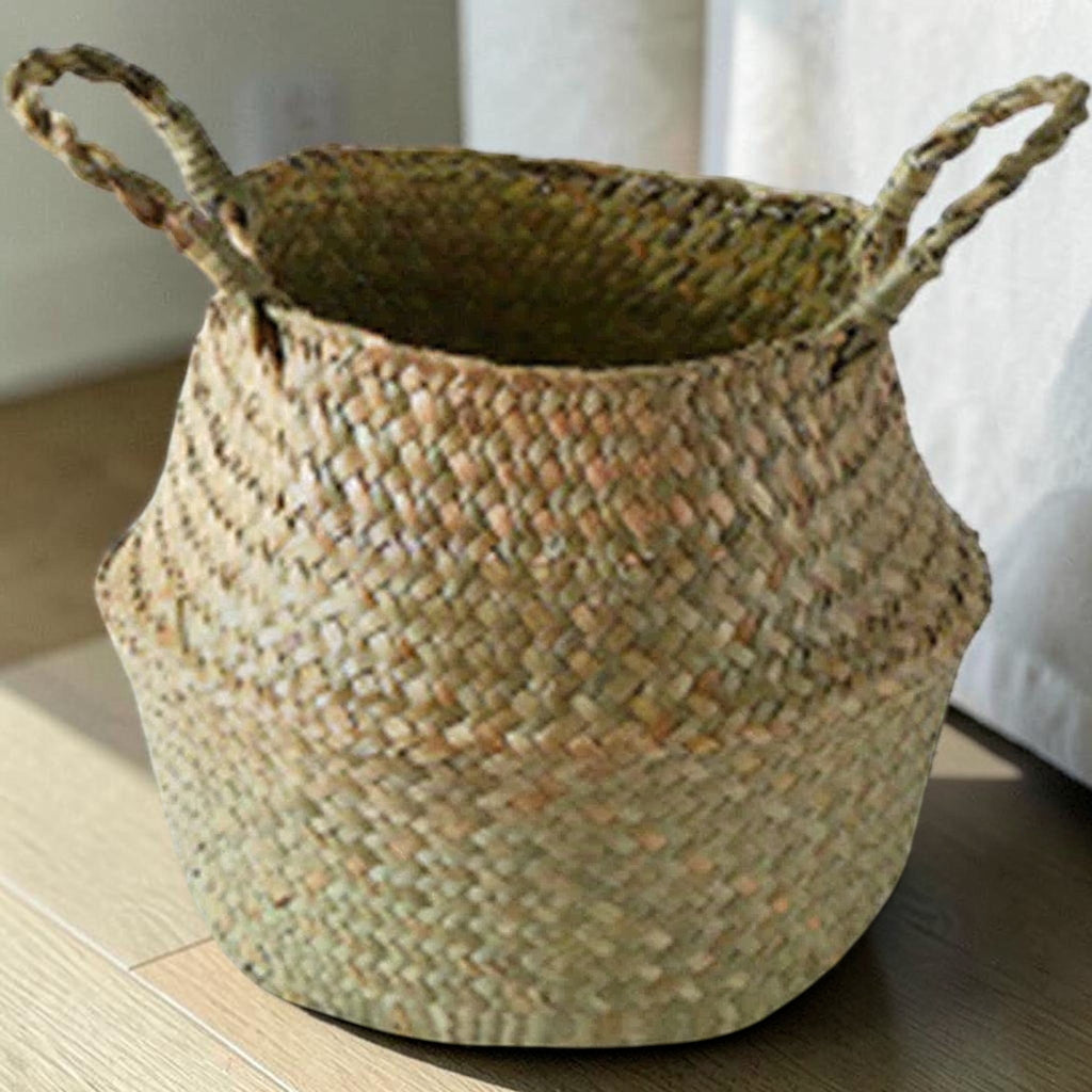 Seagrass Wicker Storage Basket