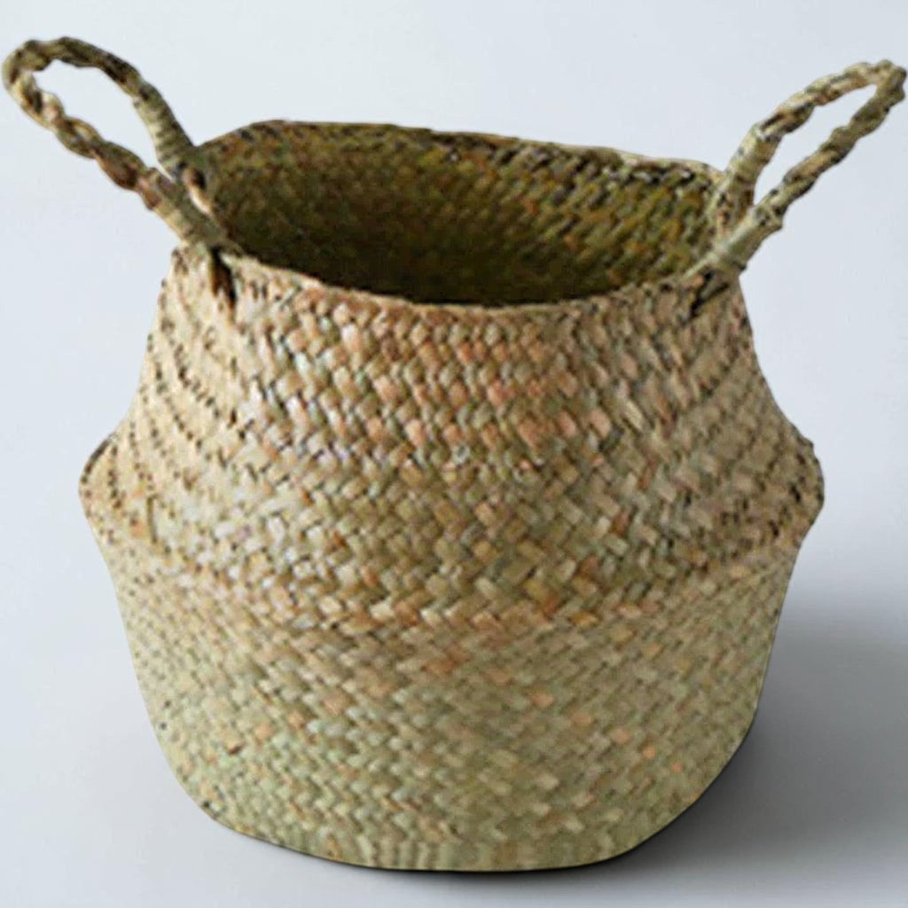 Seagrass Wicker Storage Basket