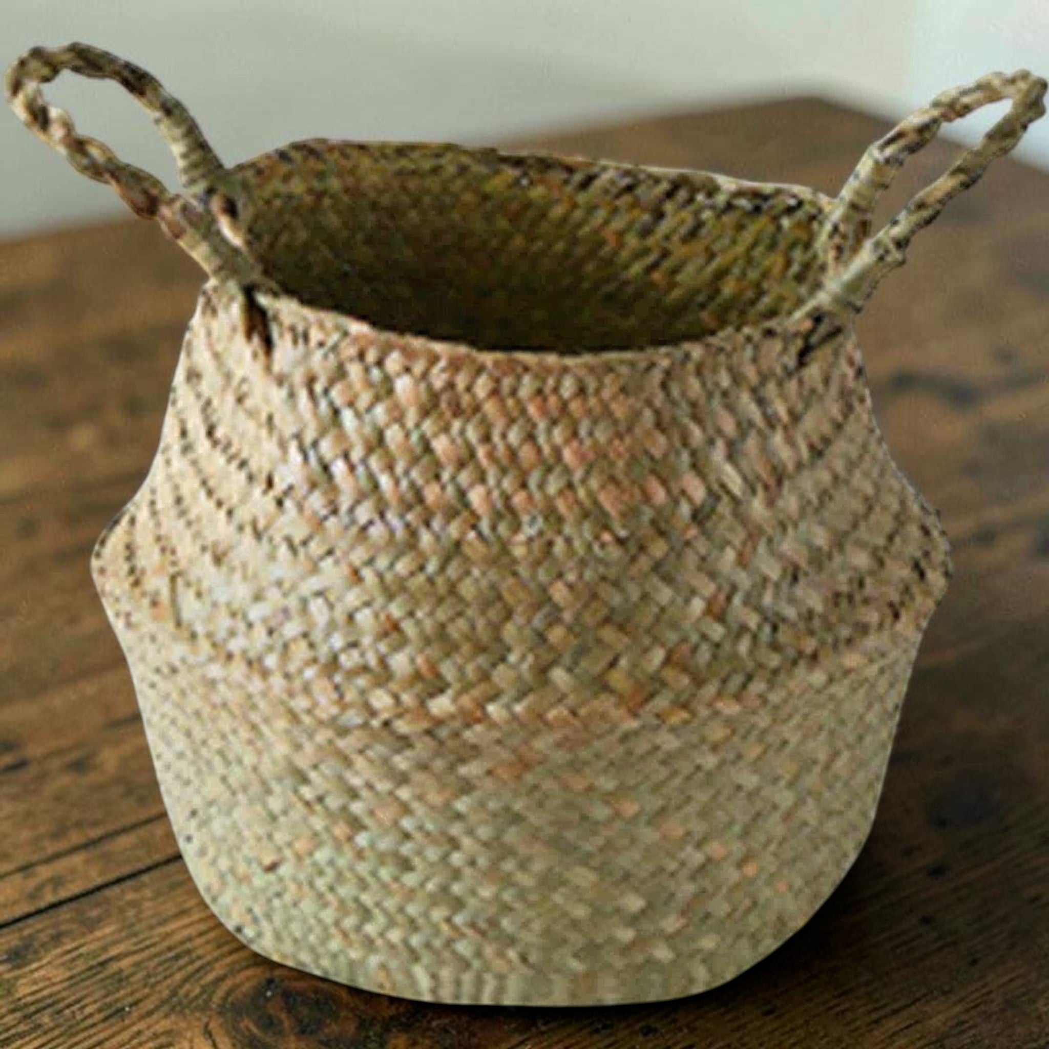 Seagrass Wicker Storage Basket