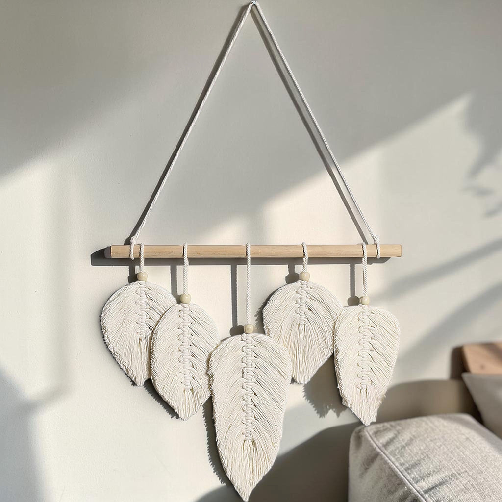 Leaf Macrame Wall Hanging