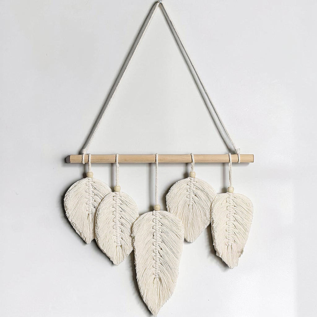 Leaf Macrame Wall Hanging