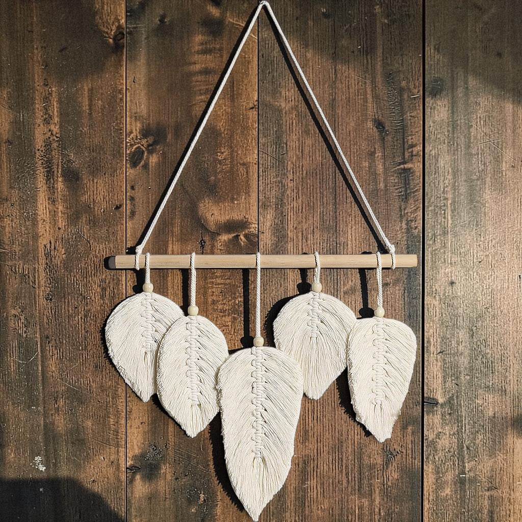 Leaf Macrame Wall Hanging