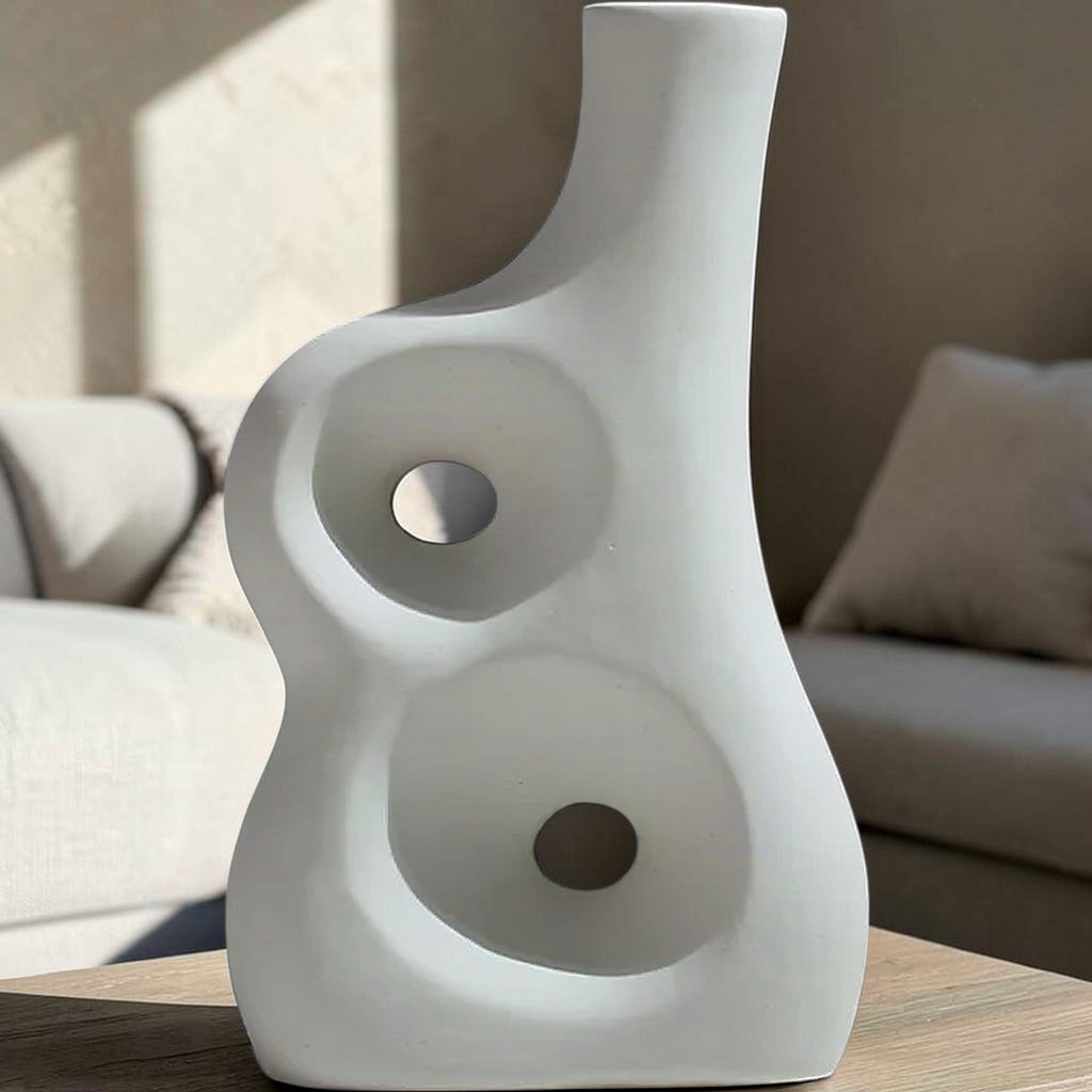 Nordic Sculptural Ceramic Vase