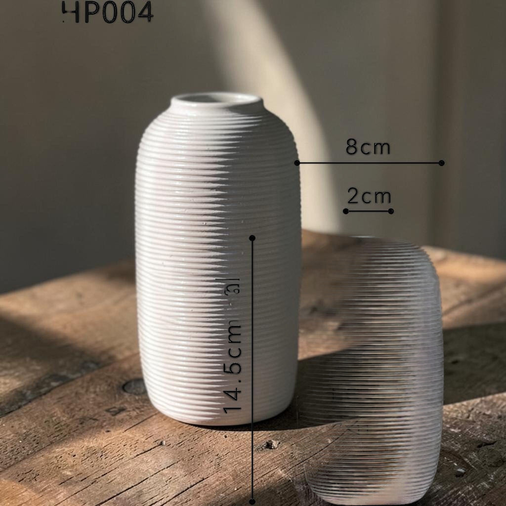White Ceramic Vase