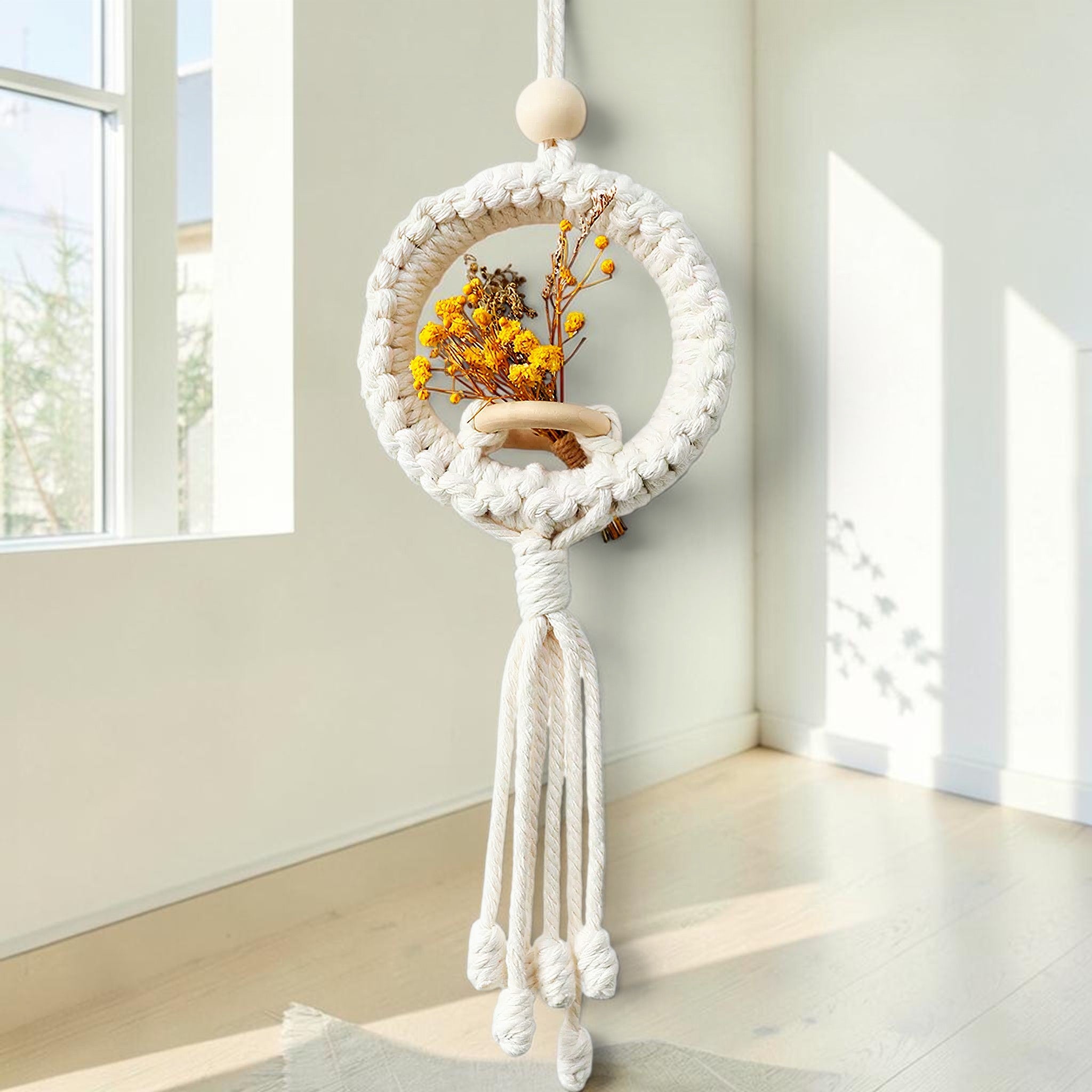 Macrame Plant Hanger Wall Decor