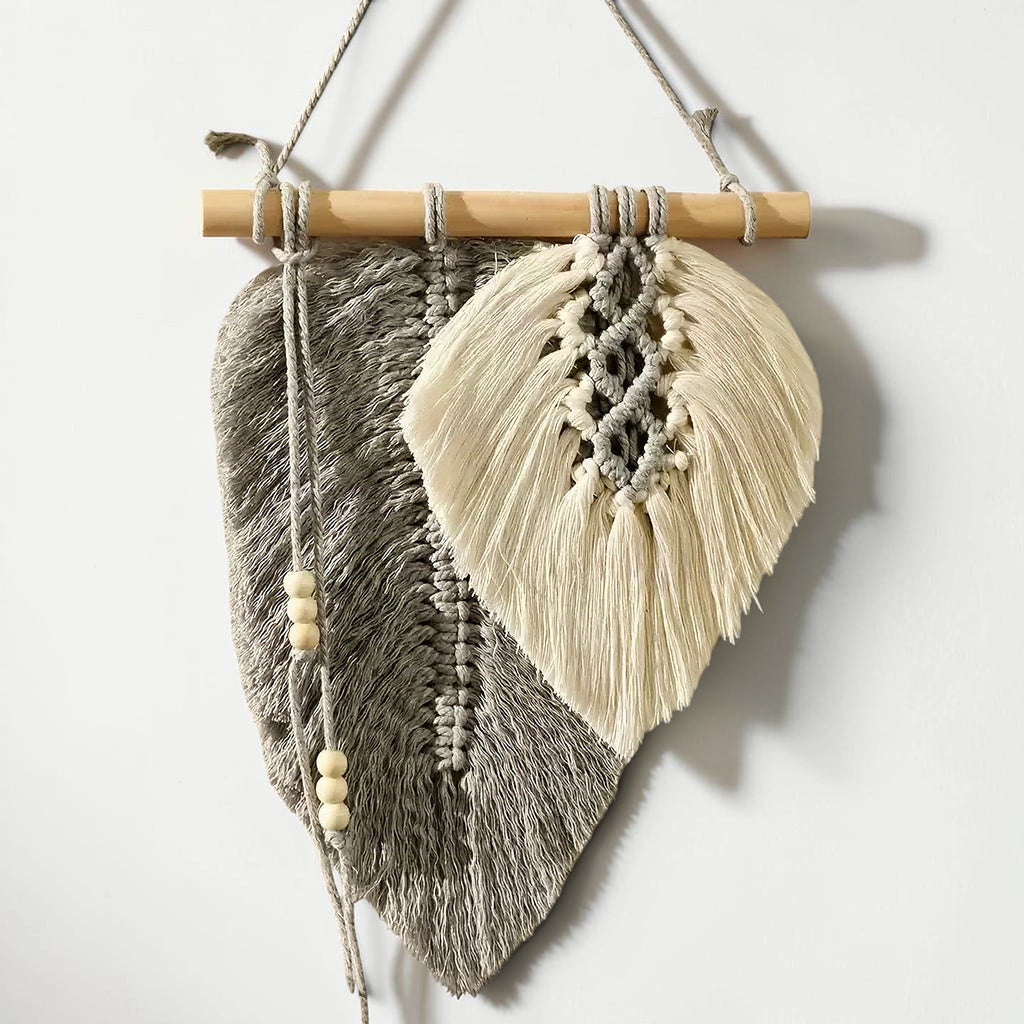 Macrame Leaf Wall Hanging