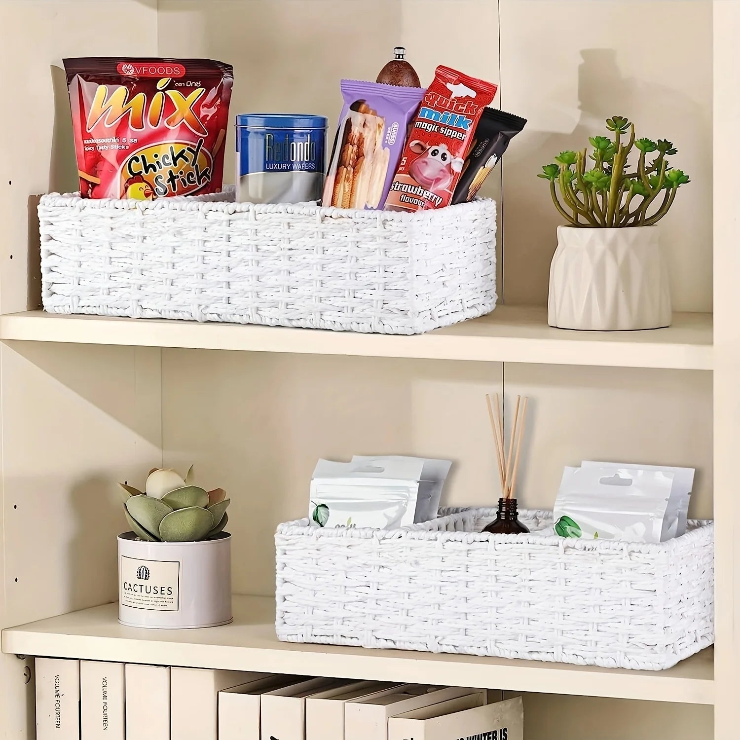 Handmade Paper Rope Storage Box, Toilet Tank Top Tissue Box Rack, Bathroom Storage Basket, Cosmetics Storage, Storage Box