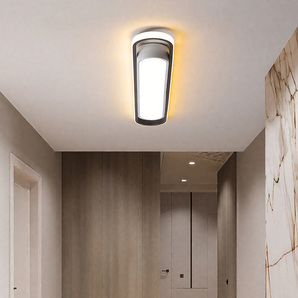 LED Ceiling Light 220V 41CM Rectangular Strip Light Modern Minimalist Home Decor Corridor Light for Stairwells Entrance Balcony