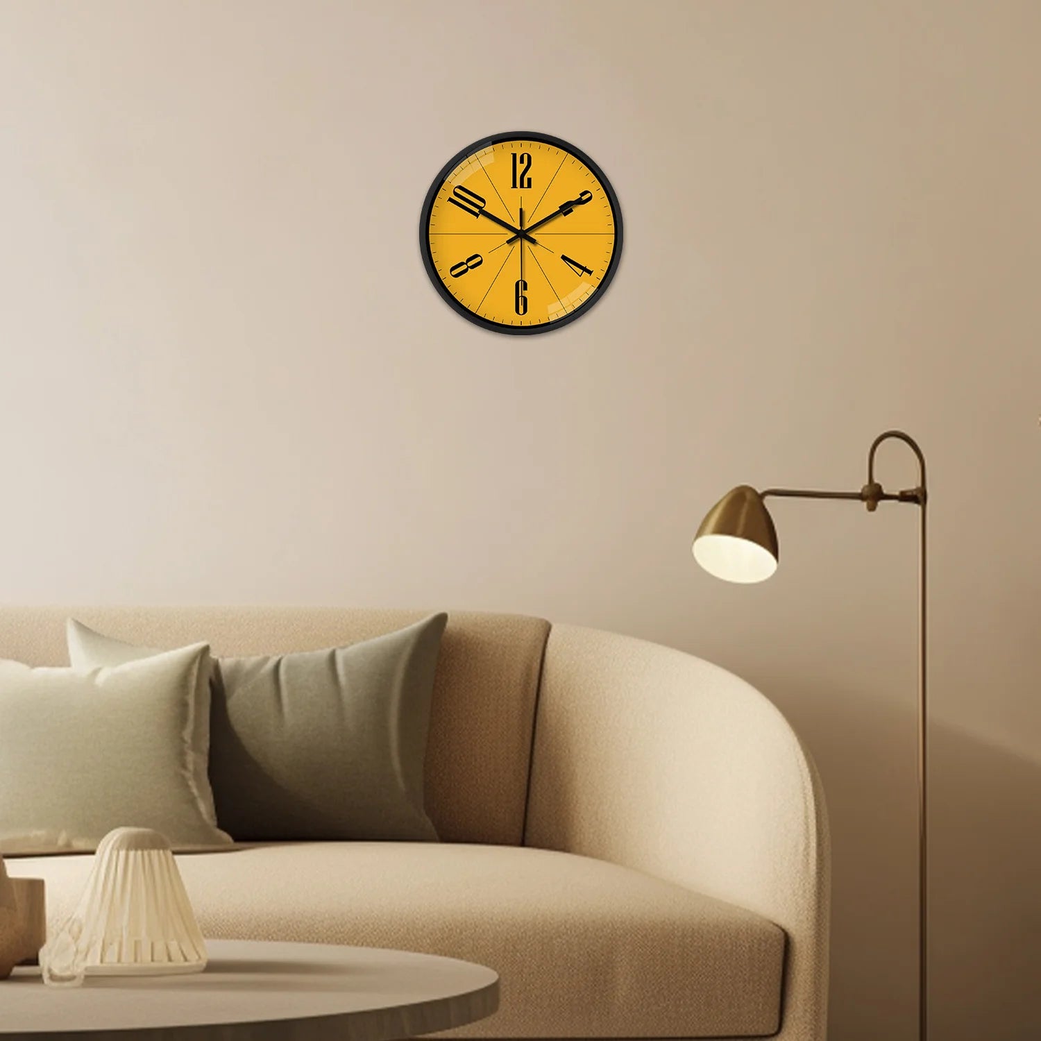 Creative Personality Modern Wall Clock Nordic Simple Wall Clocks Mute Home Bedroom Restaurant Living Room Decoration Clock