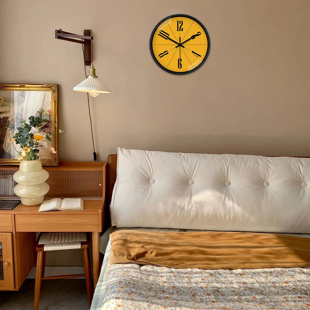 Creative Personality Modern Wall Clock Nordic Simple Wall Clocks Mute Home Bedroom Restaurant Living Room Decoration Clock