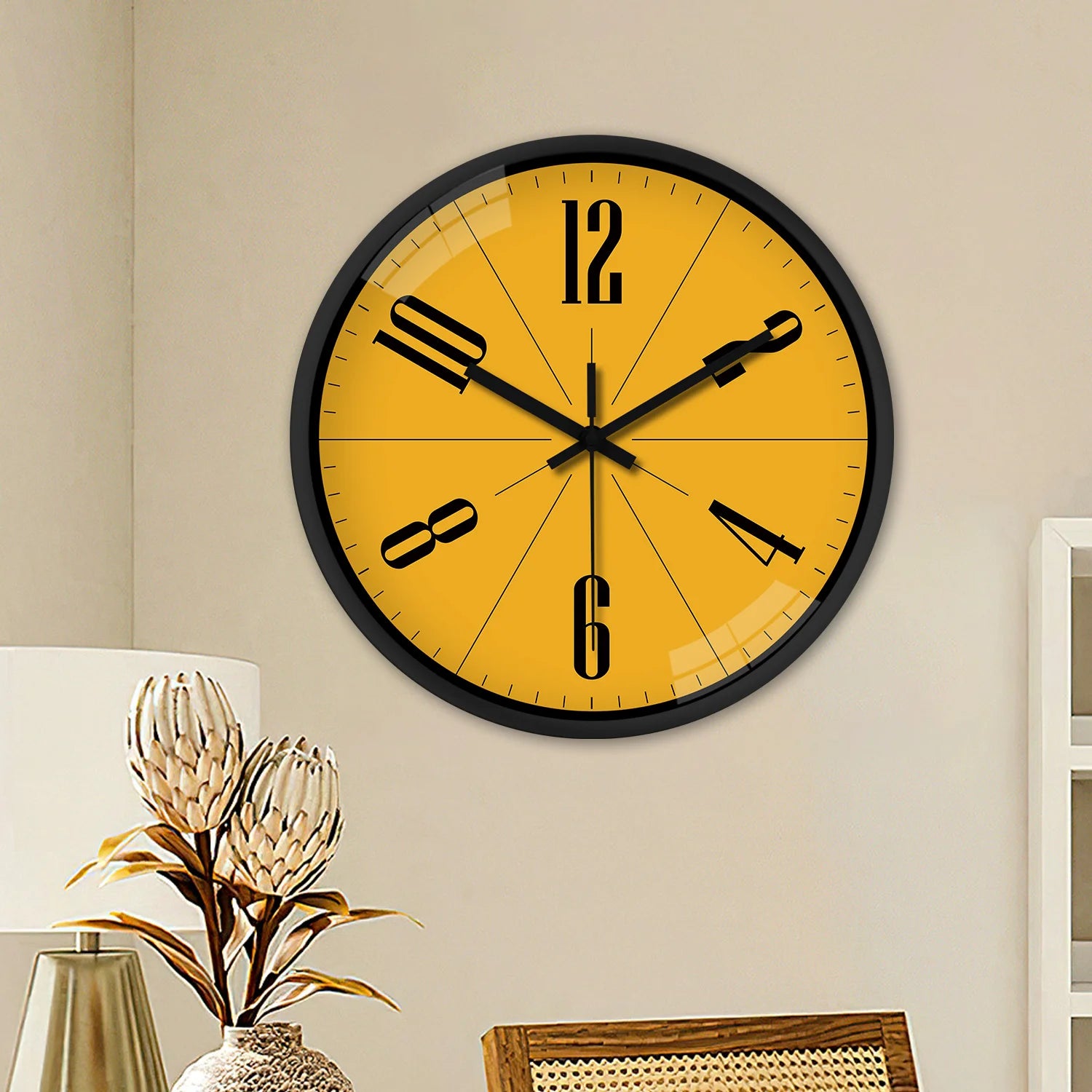 Creative Personality Modern Wall Clock Nordic Simple Wall Clocks Mute Home Bedroom Restaurant Living Room Decoration Clock