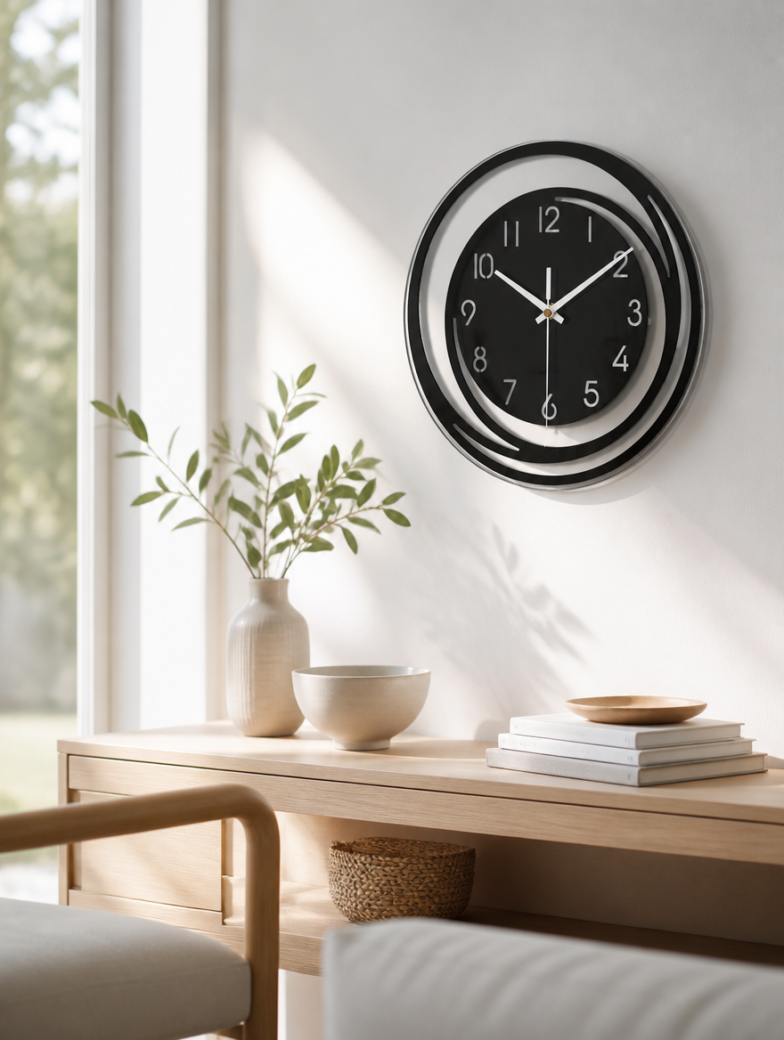 Modern Acrylic Wall Clock
