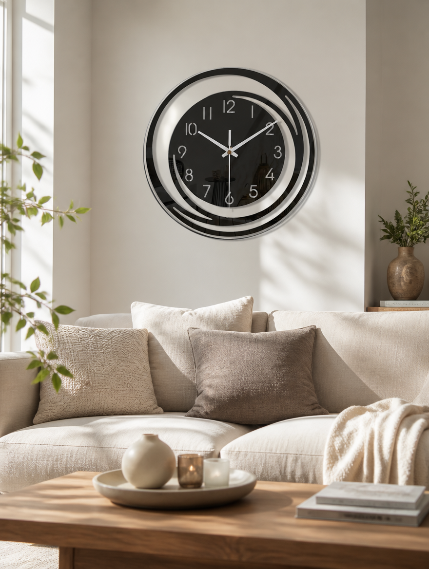 Modern Acrylic Wall Clock