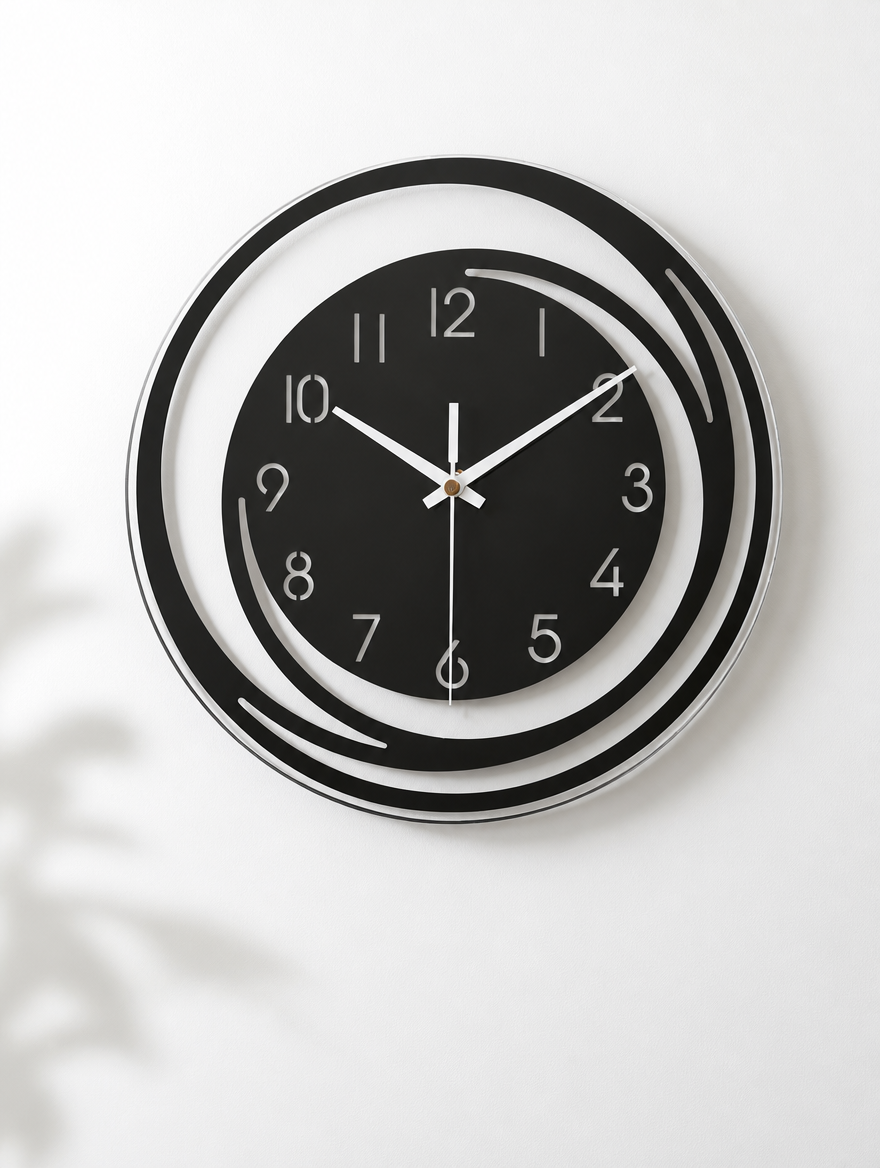 Modern Acrylic Wall Clock