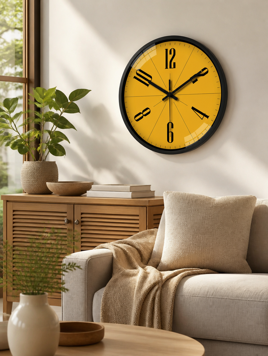 Nordic Mute Wall Clock