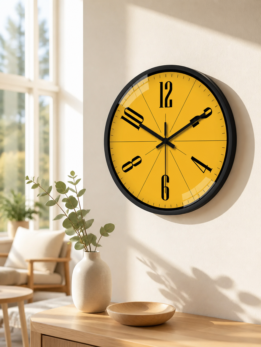 Nordic Mute Wall Clock