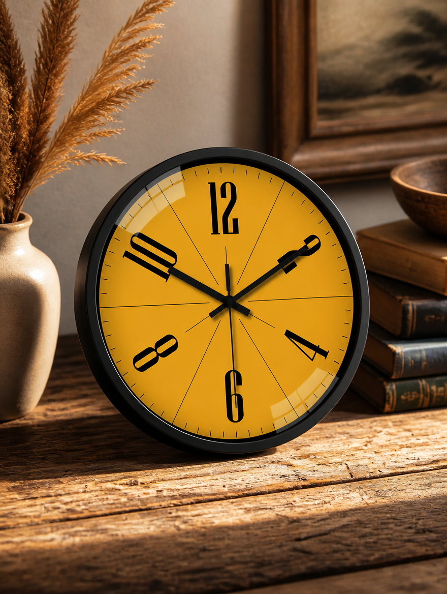 Nordic Mute Wall Clock