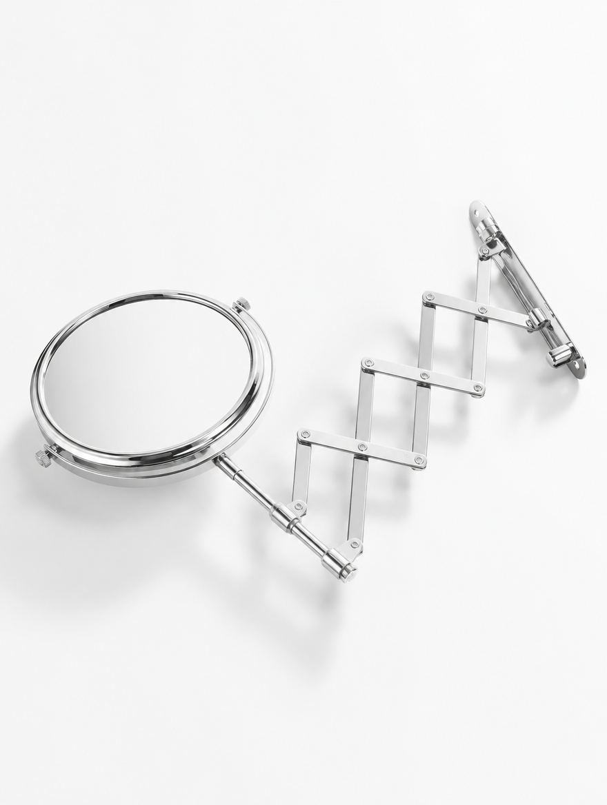 3X Magnifying Swivel Wall Mirror