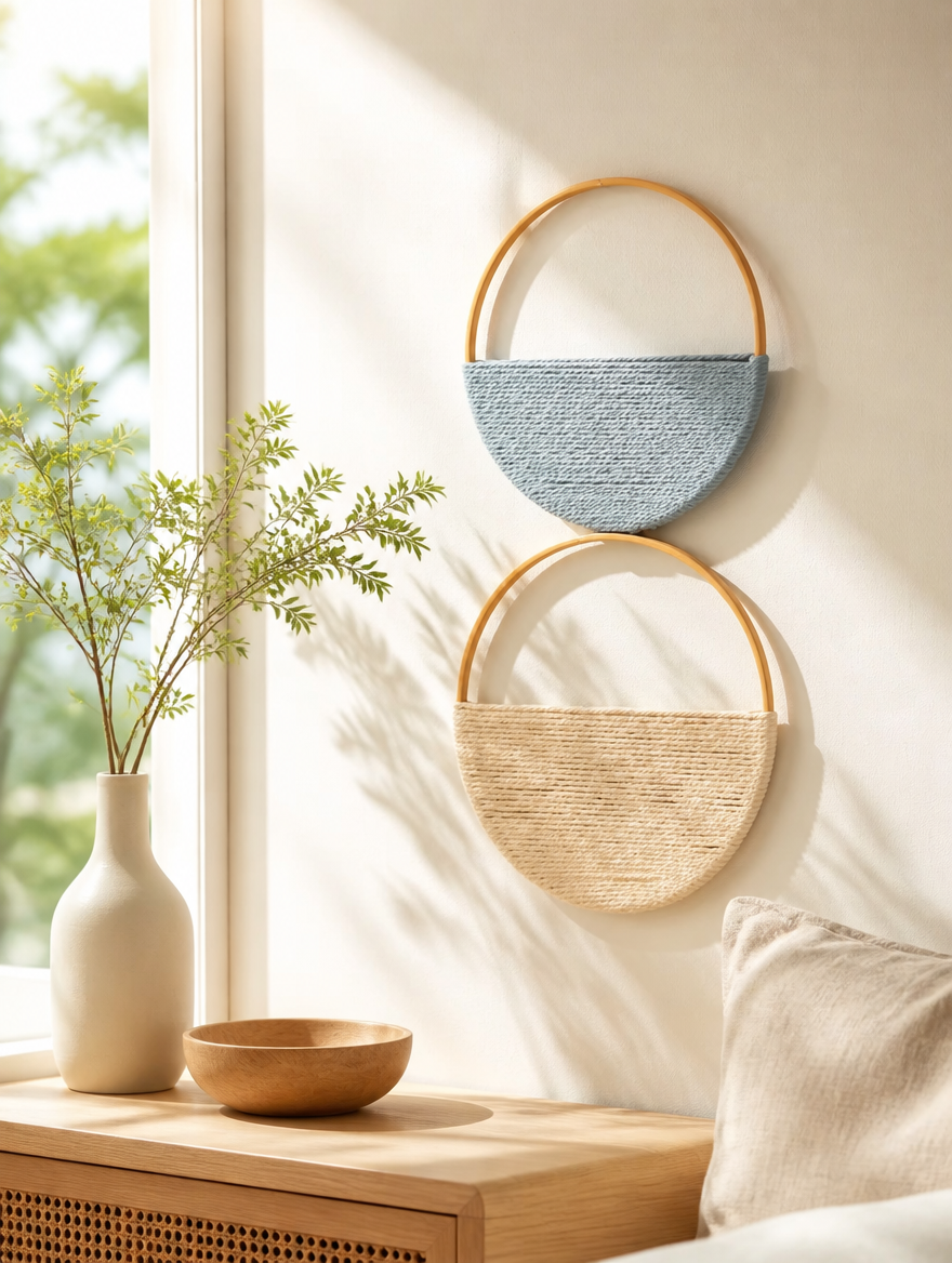 Macrame Circle Wall Hanging (Set of 2)