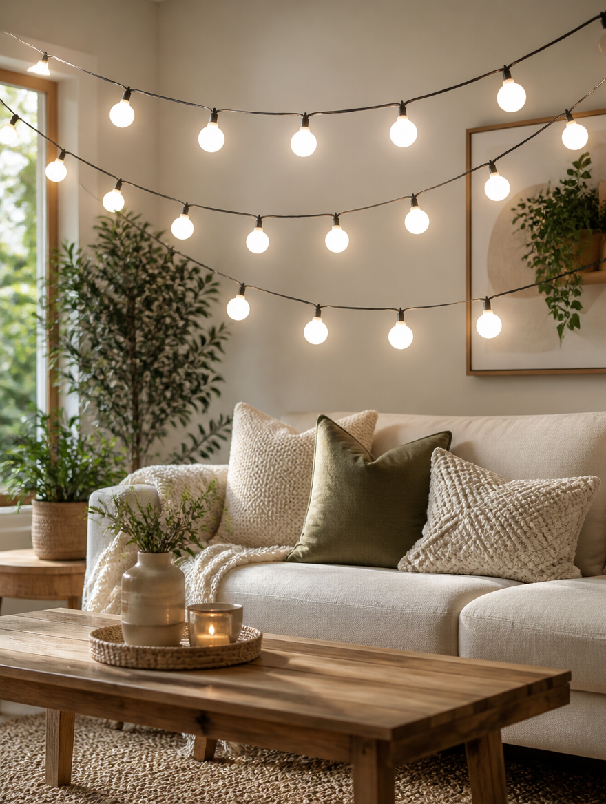 Frosted Ball Solar Light String